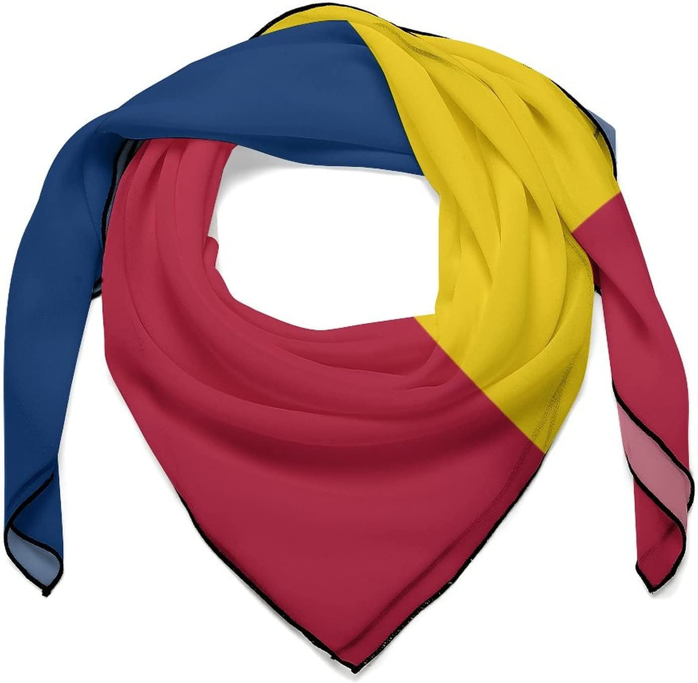 Buonota Ukrainian Flag Fashion Square Scarf Neck Scarf Head Scarf Shawl, Very Suitable for Events, Parties, Weddings, Travel, Birthday Gifts Apparel & Accessories > Clothing Accessories > Scarves & Shawls Buonota White-style-12