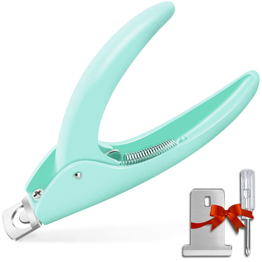 Elegant Violet Red Premium Adjustable Stainless Steel Artificial Acrylic Fake False Nail Tip Clipper Cutter Trimmer Manicure Pedicure Sharp Blade Clip Tool for Salon Home Nail Art Beauty Design DIY Health & Beauty > Personal Care > Cosmetics > Cosmetic Tools > Nail Tools GADGETS ENTREPOT Acrylic Green
