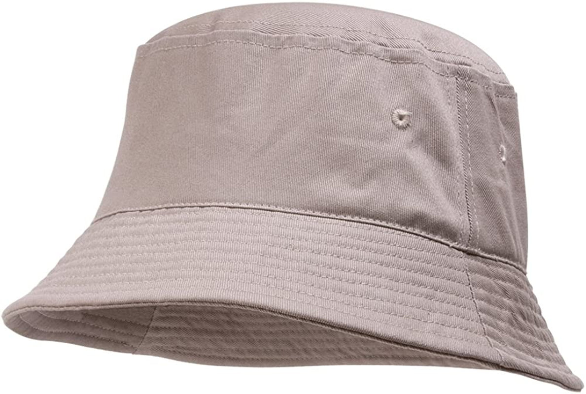 Topheadwear Blank Cotton Bucket Hat Apparel & Accessories > Clothing Accessories > Headwear TOP HEADWEAR Stone Large-X-Large