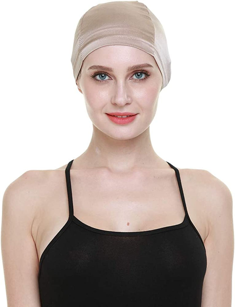 Wig Cap-100% Mulberry Silk Breathable Soft for Bald Head Available All the Year Apparel & Accessories > Clothing Accessories > Headwear FocusCare