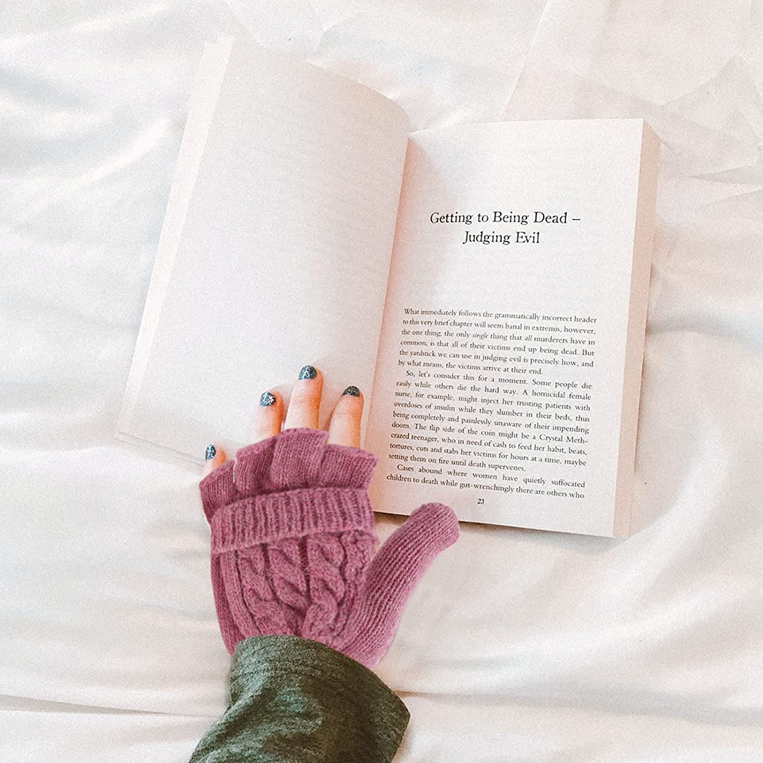 UEETEK Women Winter Warm Wool Knitted Convertible Fingerless Gloves with Mitten Cover (Brown) Apparel & Accessories > Clothing Accessories > Gloves & Mittens UEETEK