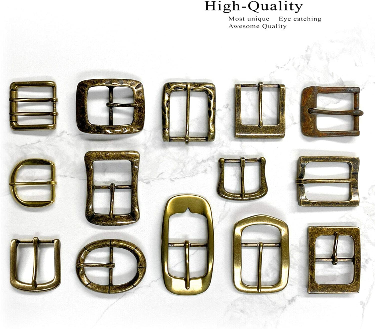 Replacement Belt Buckle Fits 1-1/2"(38Mm) Wide Belt Strap - Multi-Style Options Apparel & Accessories > Clothing Accessories > Belt Buckles Belts.com