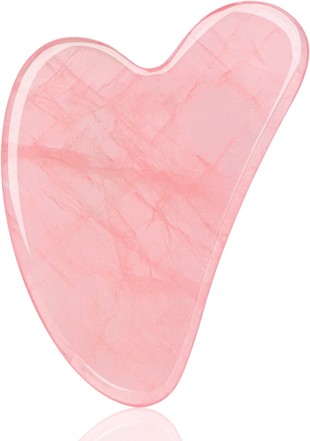 Gua Sha Facial Tool,Guasha Tool for Face,Facial and Body Massager,Natural Stones Rose Quartz,Scraping and SPA Acupuncture Therapy to Lift,Decrease Puffiness and Tighten.(Pink) Health & Beauty > Personal Care > Cosmetics > Cosmetic Tools > Skin Care Tools Ecoswer Pink