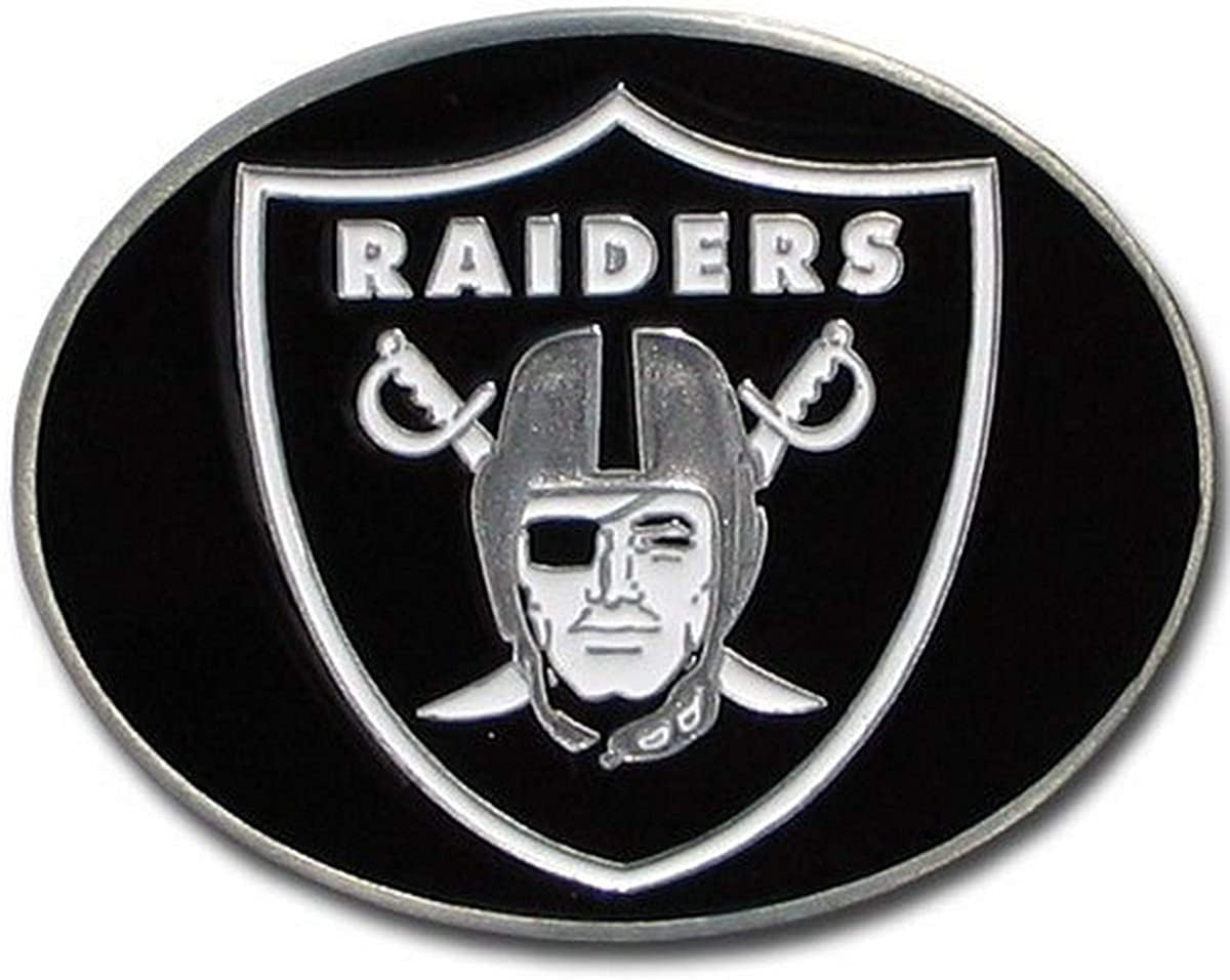 Siskiyou Sports NFL Unisex-Adult Logo Belt Buckle Apparel & Accessories > Clothing Accessories > Belt Buckles Siskiyou Oakland Raiders Oakland Raiders One Size