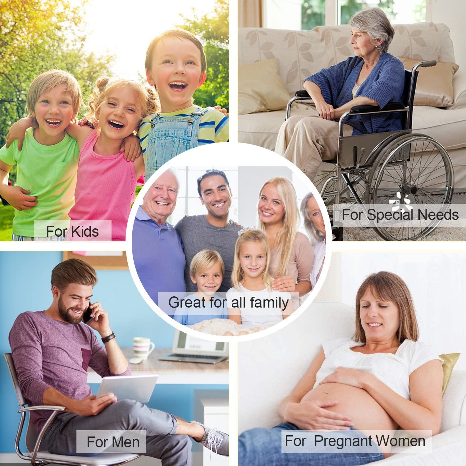 No Buckle Elastic Stretch Belts for Men and Women, Comfortable Invisible Belts for Jeans Pants Apparel & Accessories > Clothing Accessories > Belts SUOSDEY