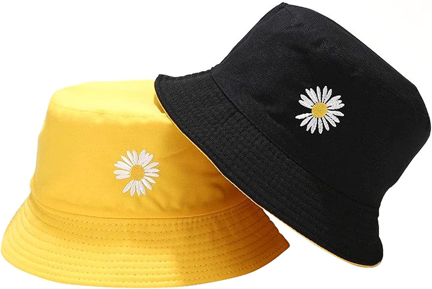 Bucket Hat for Women Printed Reversible Mens Cotton UV Protection Sun Hat Caps Packable Apparel & Accessories > Clothing Accessories > Hats Grenf