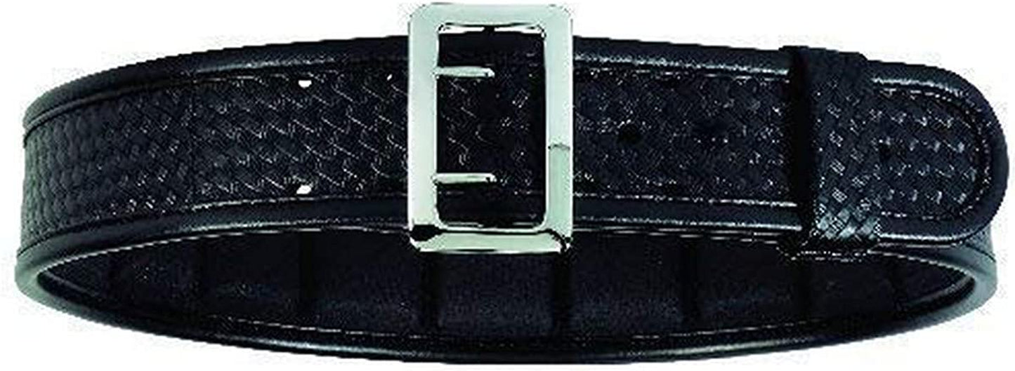 BIANCHI 7960 Sam Browne Duty Belt - 2.25" Apparel & Accessories > Clothing Accessories > Belt Buckles BIANCHI Hi-gloss - Brass Snap 44