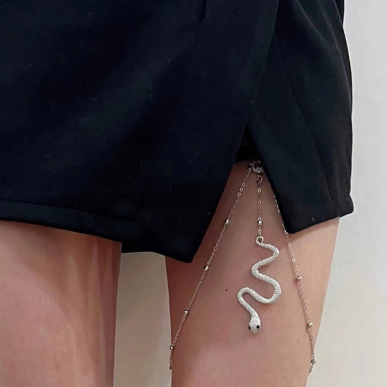 Body Chains Pendant Thigh Beach Leg Chain Jewelry for Women Glitter Fashion Body Jewelry Accessory Apparel & Accessories > Jewelry > Body Jewelry KASUWA