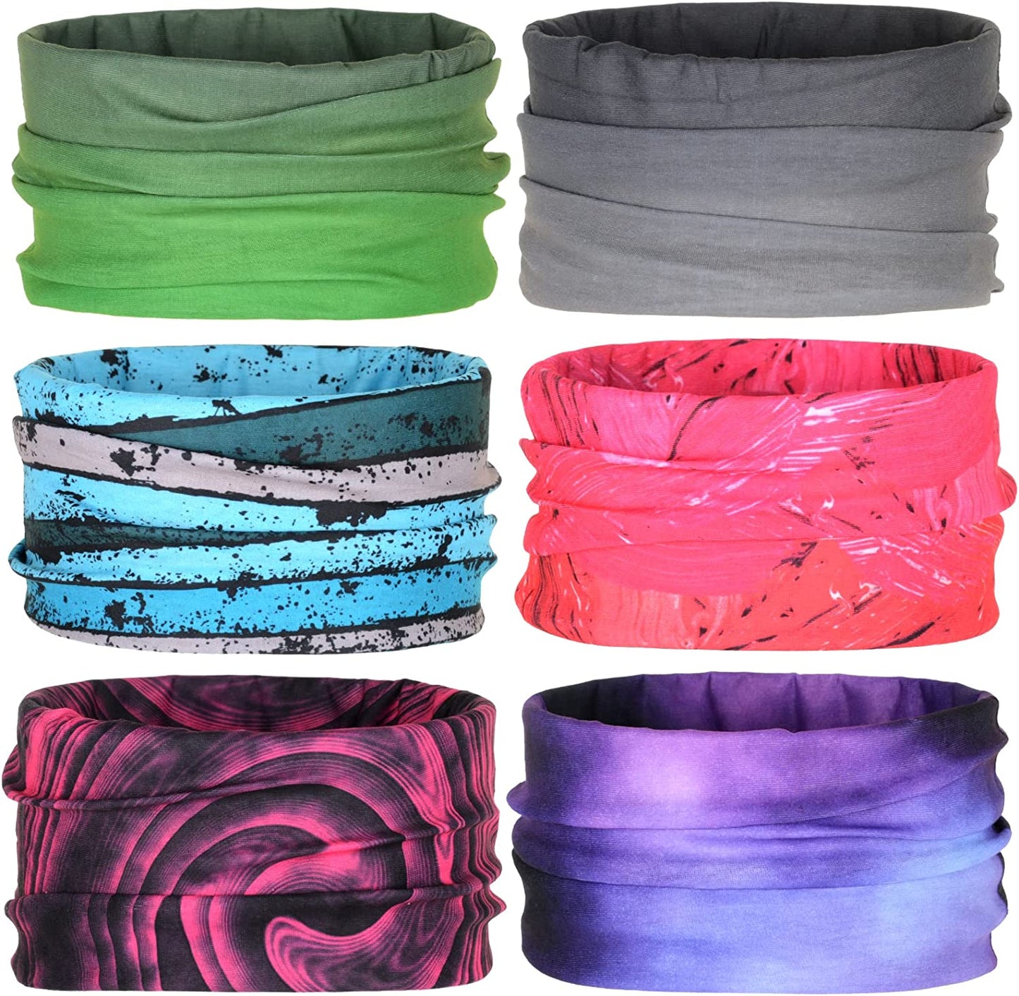 Headwear, Head Wrap, Neck Gaiter, Headband, Fishing Mask, Magic Scarf Face Bandana Mask Neck Tube Balaclava for Sport Apparel & Accessories > Clothing Accessories > Headwear NEXTOUR A-multicolor
