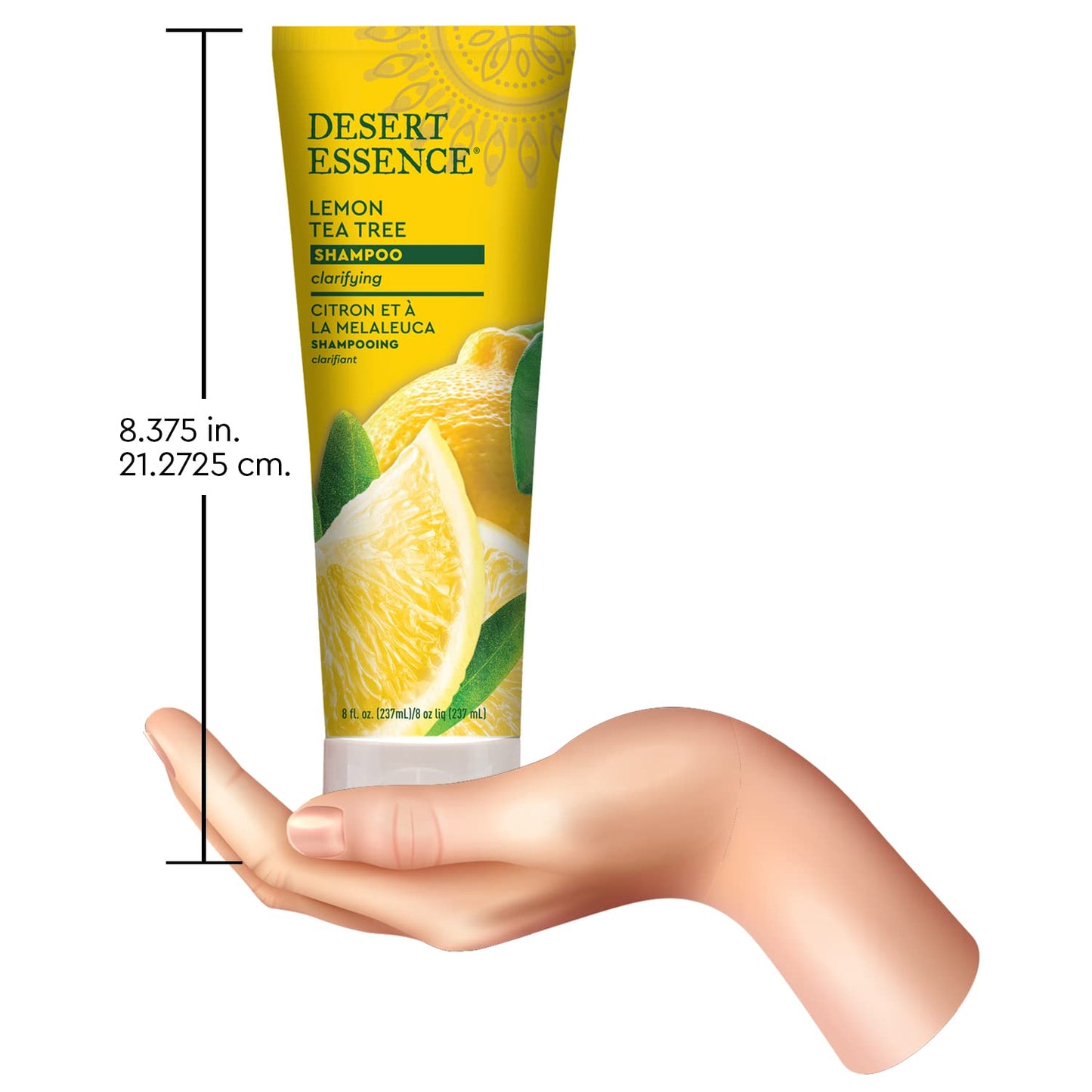 Desert Essence: Organics Hair Care Shampoo, Lemon 8 Oz (2 Pack) Health & Beauty > Personal Care > Hair Care Desert Essence
