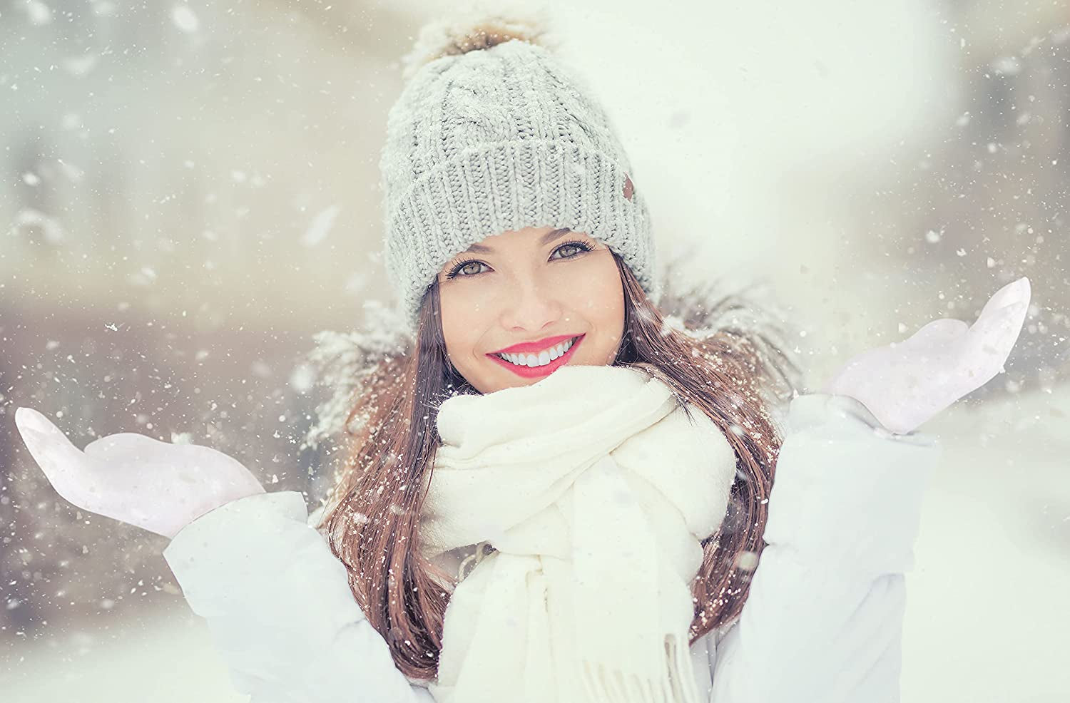 Simplicity Men/Women Winter Classic Solid Colored Knit Gloves Apparel & Accessories > Clothing Accessories > Gloves & Mittens Simplicity