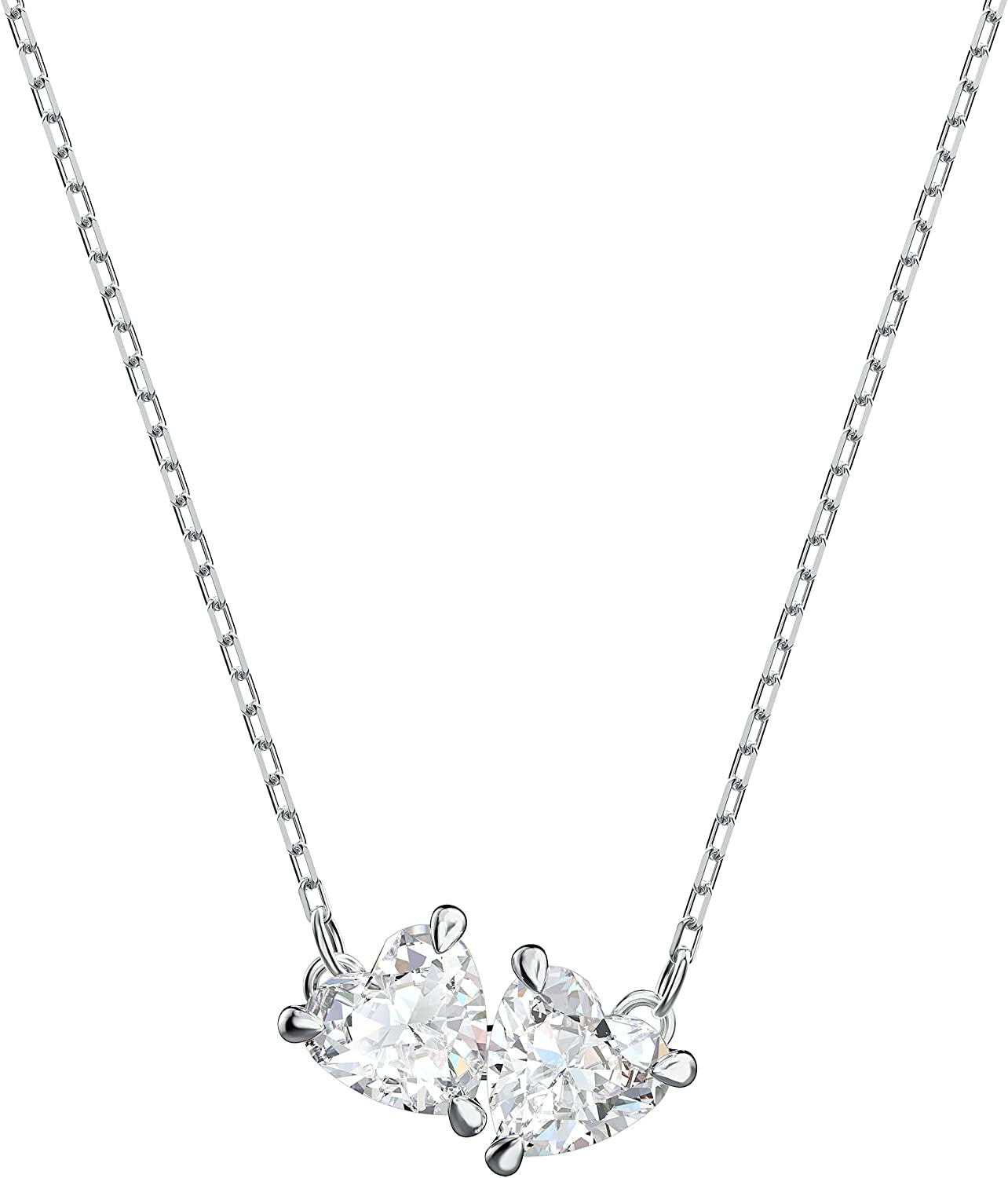 Swarovski Attract Soul Jewelry Collection, Pink Crystals, Clear Crystals Apparel & Accessories > Jewelry > Earrings SWAROVSKI Pendant Necklace - Clear Crystals