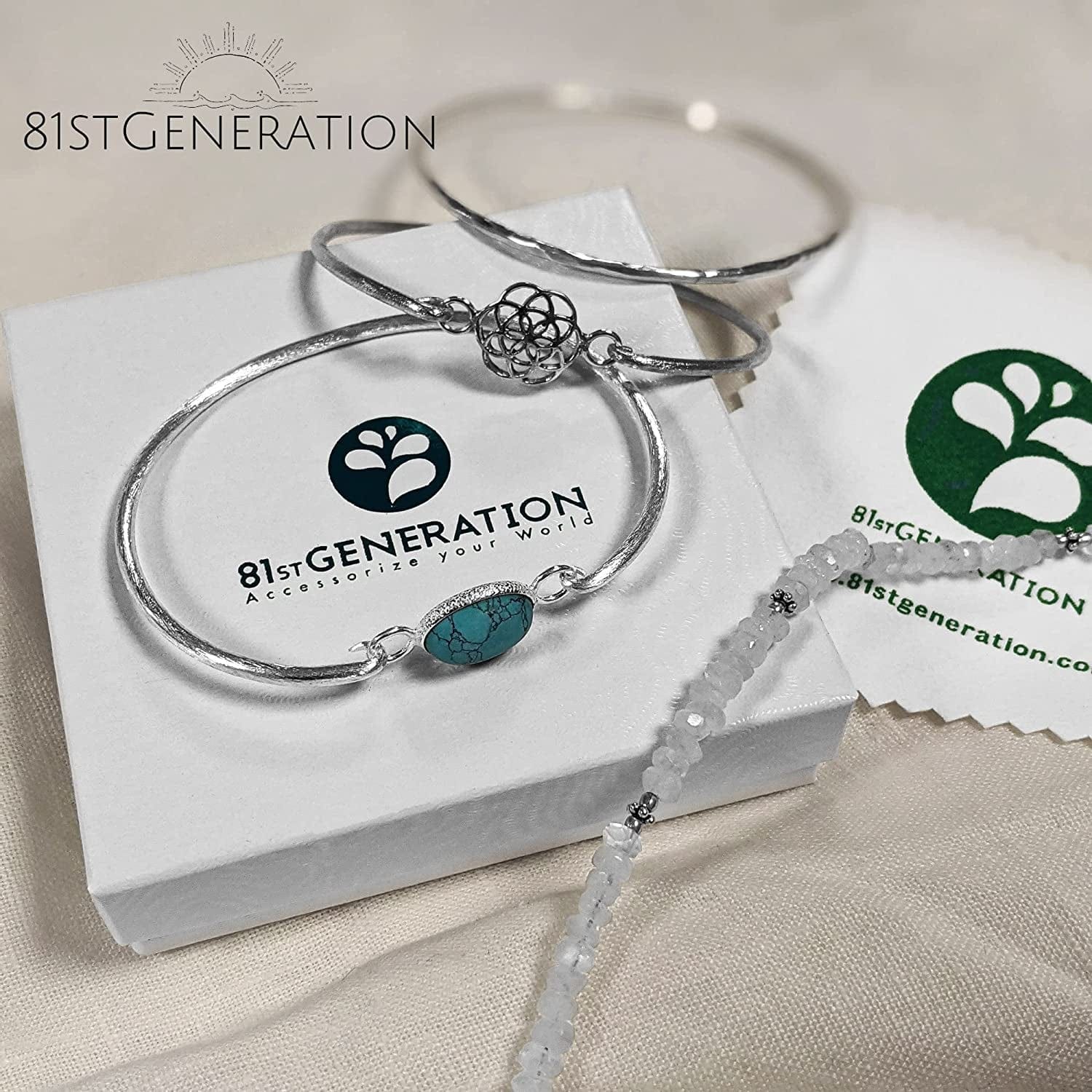 81Stgeneration Gold Tone Brass Anklet with Bells and Rainbow Colour Glass Beads - Indian Style Beaded Ankle Bells - Feet Jewelry for Women - Multicolour Ankle Bracelet - Boho Gypsy Fashion Apparel & Accessories > Jewelry > Anklets 81stgeneration