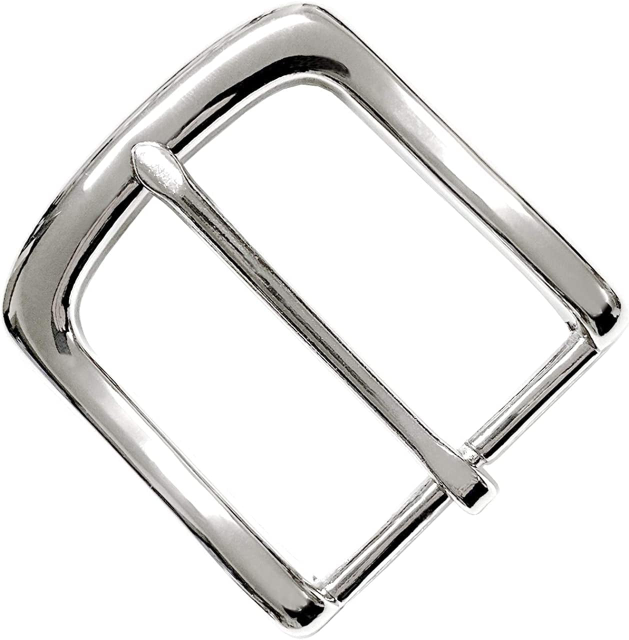 Replacement Belt Buckle Fits 1-1/2"(38Mm) Wide Belt Strap - Multi-Style Options Apparel & Accessories > Clothing Accessories > Belt Buckles Belts.com 03 / Cx-160_bright Silver