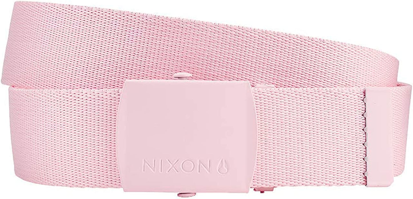 Nixon the Basis Belt Petal Pink One Size Apparel & Accessories > Clothing Accessories > Belts NIXON