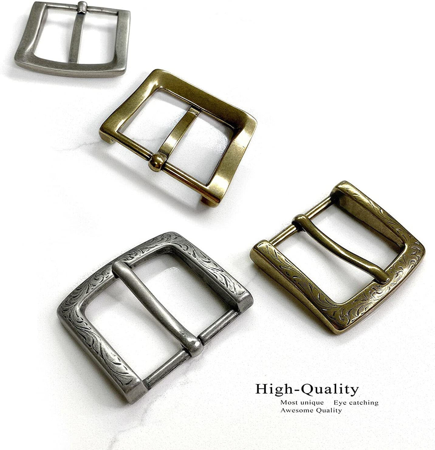 Cowboy Cowgirl Western Tooled Floral Embossed Full Grain Genuine Leather Belt Strap 1-1/2"(38Mm) Wide Apparel & Accessories > Clothing Accessories > Belts Belts.com