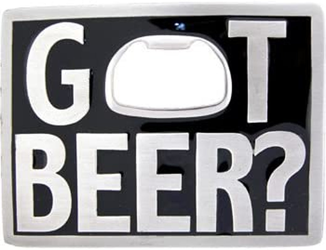 Got Beer Bottle Opener Belt Buckle Apparel & Accessories > Clothing Accessories > Belt Buckles Body Candy