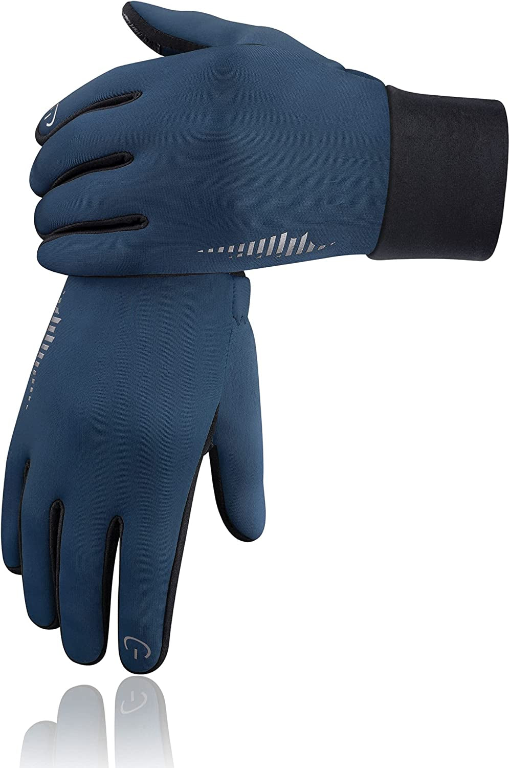 SIMARI Winter Gloves Men Women Touch Screen Glove Cold Weather Warm Gloves Freezer Work Gloves Suit for Running Driving Cycling Working Hiking 102 Apparel & Accessories > Clothing Accessories > Gloves & Mittens SIMARI Deep Water Large