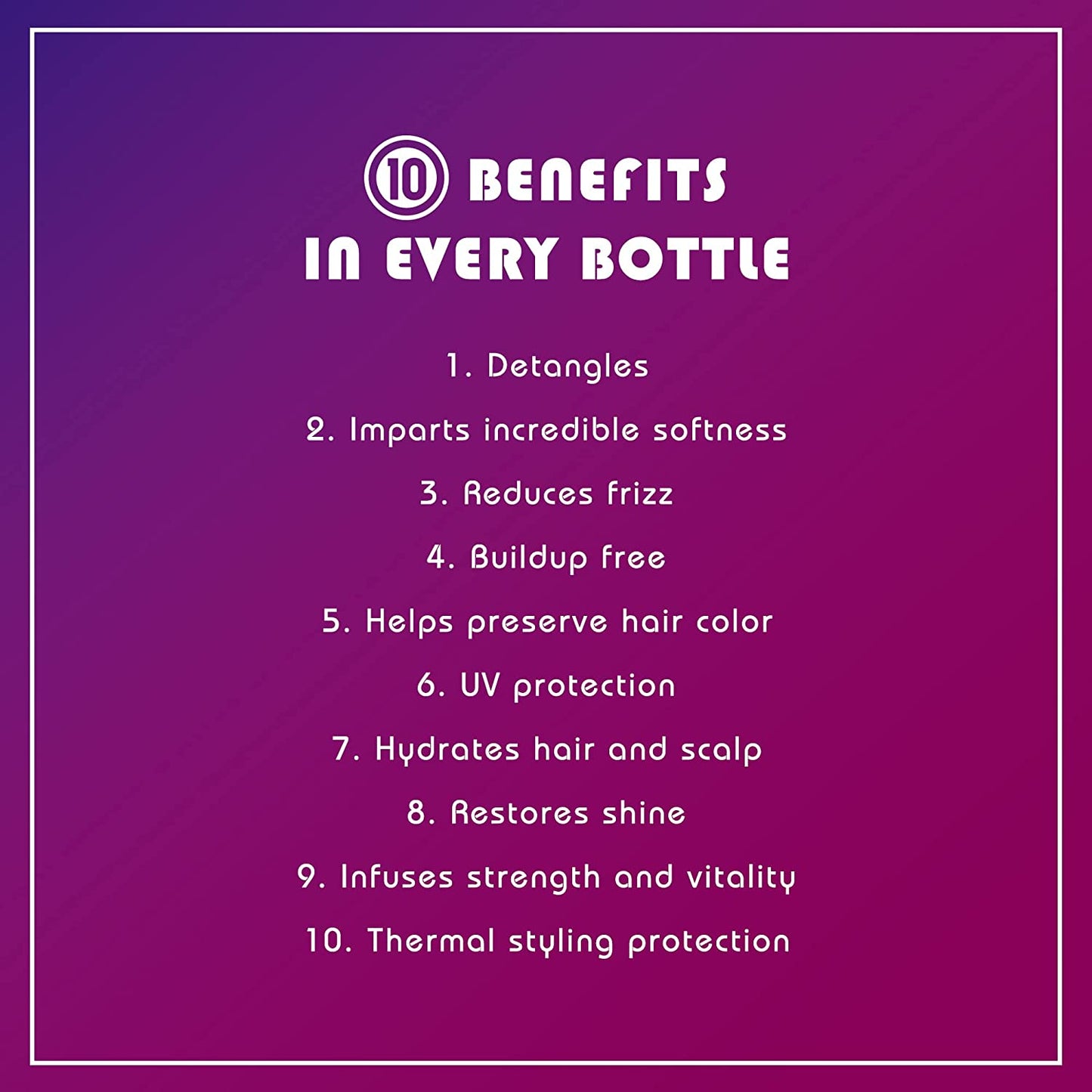 It'S a 10 Haircare Miracle Daily Conditioner, 33.8 Fl. Oz. Health & Beauty > Personal Care > Hair Care It's a 10 Haircare