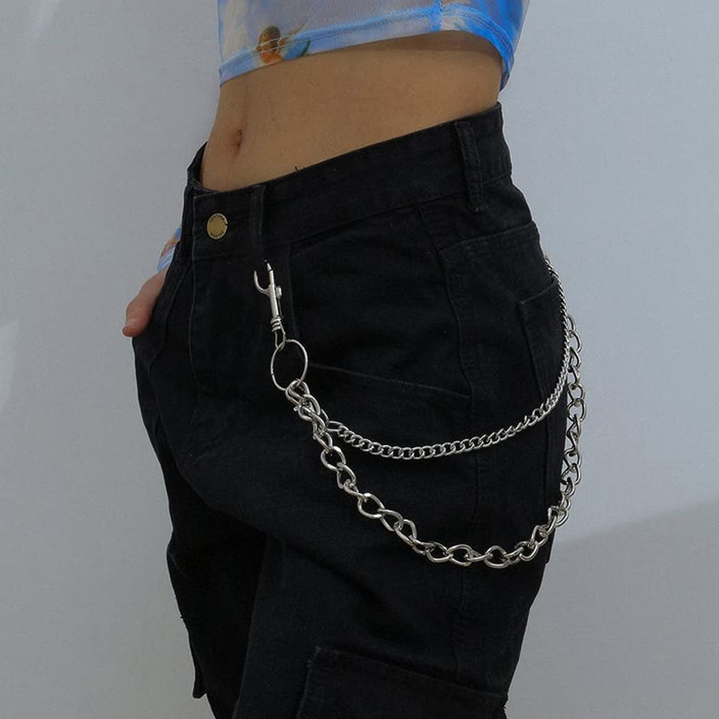 Dresbe Boho Layered Body Chains Silver Waist Chain Dainty Body Jewelry Accessories for Women and Girls Apparel & Accessories > Jewelry > Body Jewelry Dresbe