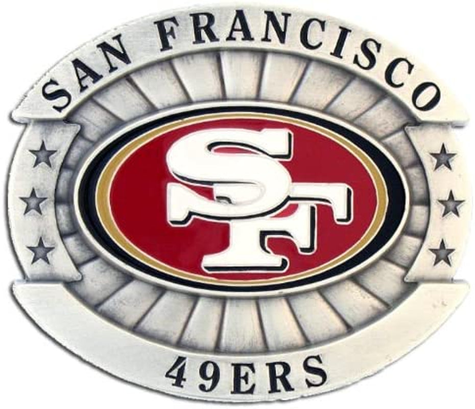 Siskiyou Sports NFL Unisex-Adult Oversized Buckle Apparel & Accessories > Clothing Accessories > Belt Buckles Siskiyou San Francisco 49ers San Francisco 49ers One Size
