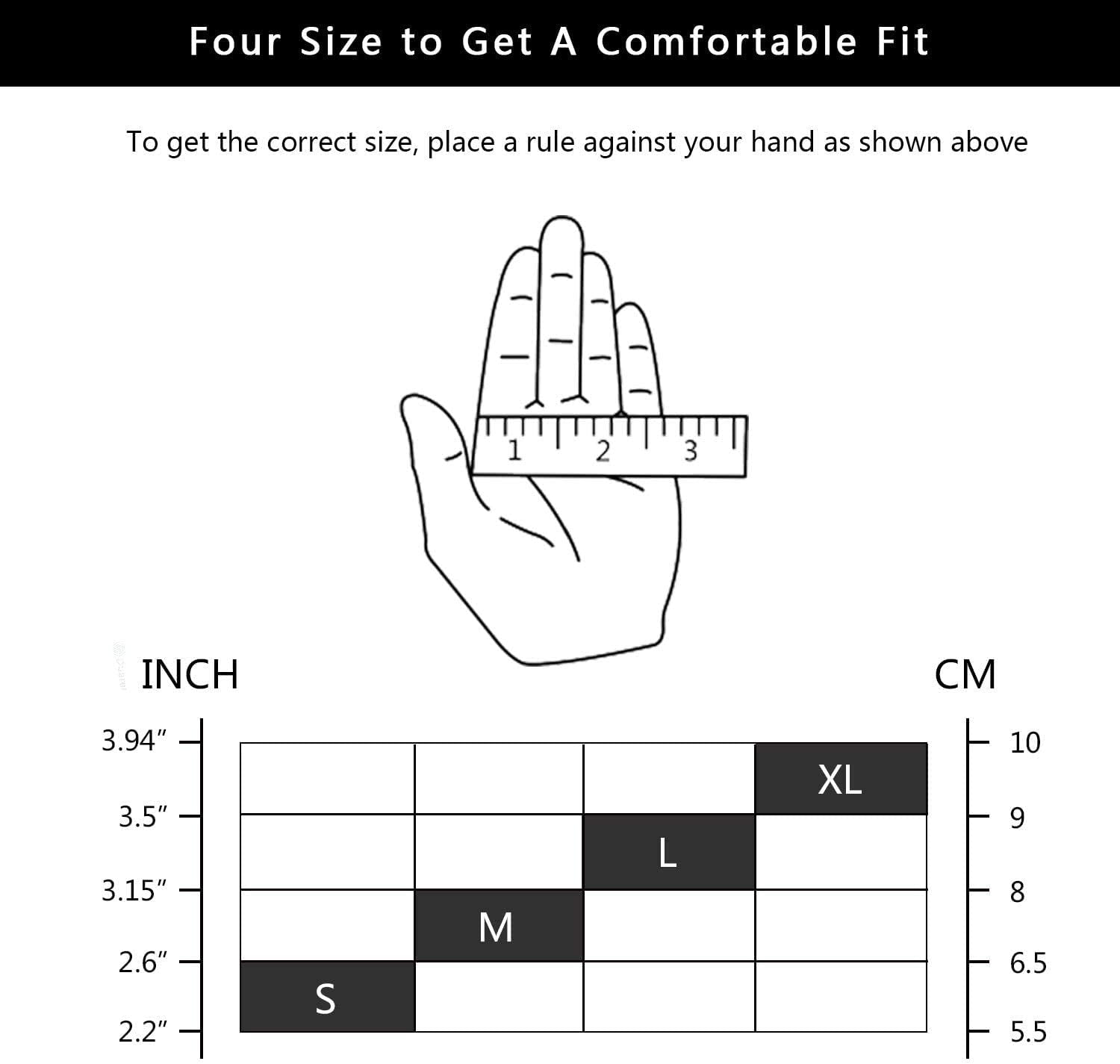 Duerer Arthritis Compression Gloves Women Men for RSI, Carpal Tunnel, Rheumatiod, Tendonitis, Fingerless Gloves for Computer Typing and Dailywork (Black, M) Apparel & Accessories > Clothing Accessories > Gloves & Mittens Duerer