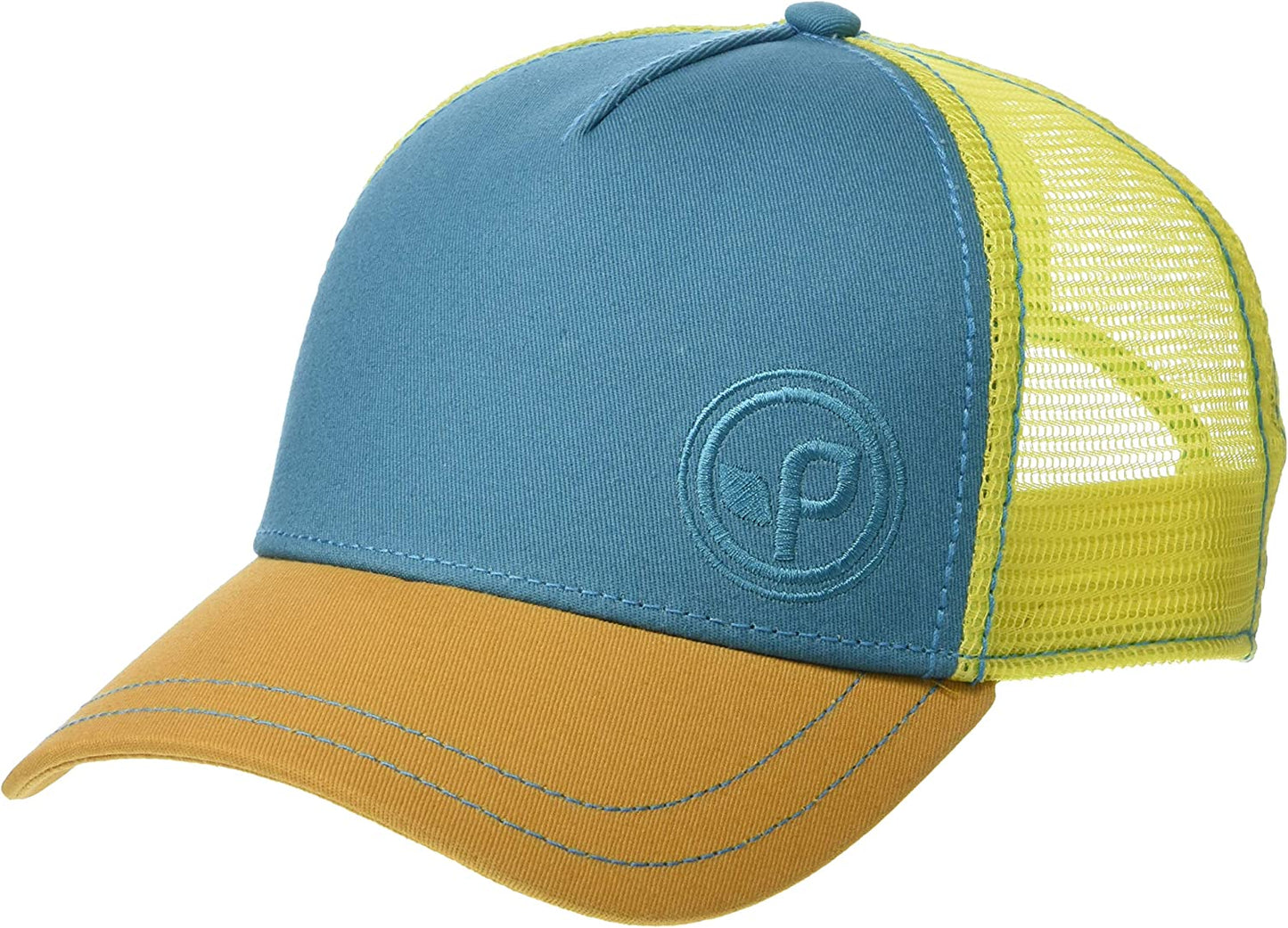 Pistil Women'S Buttercup Trucker Hat Apparel & Accessories > Clothing Accessories > Hats pistil Blue Buttercup Trucker Hat