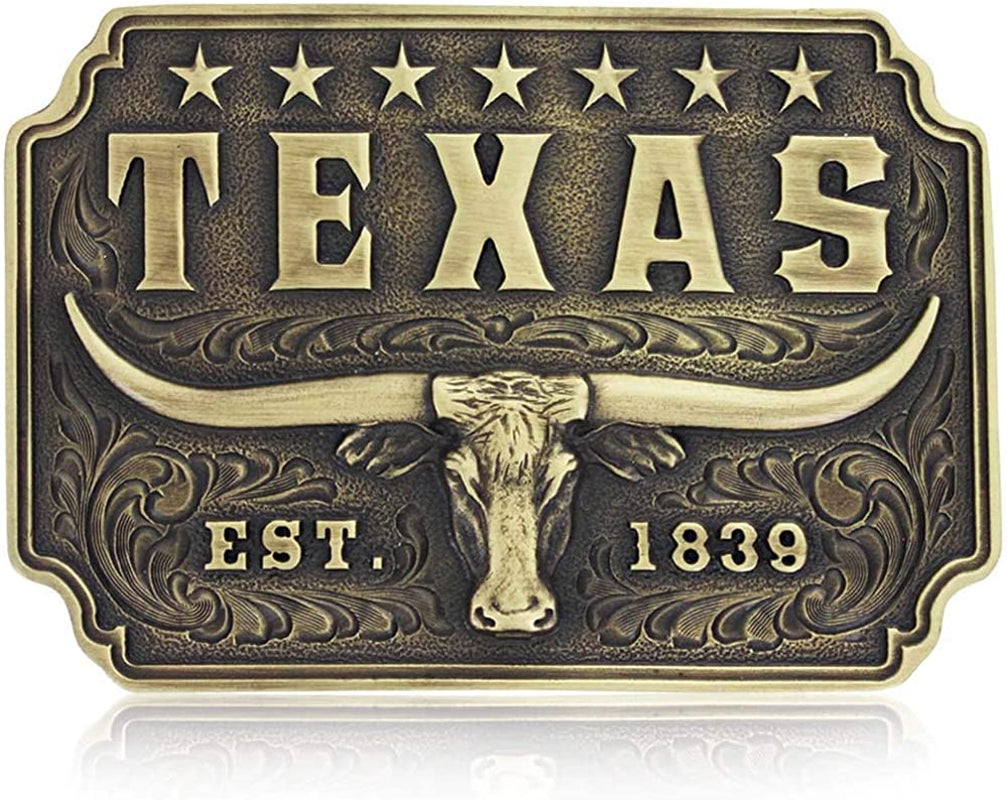 Montana Silversmiths Longhorn Collection Western Attitude Belt Buckle Apparel & Accessories > Clothing Accessories > Belt Buckles Montana Silversmiths Classic Texas Longhorn