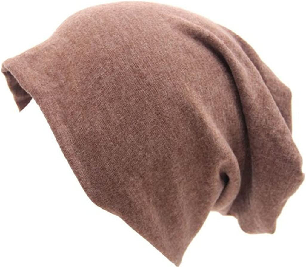 Century Star Unisex Baggy Lightweight Hip-Hop Soft Cotton Slouchy Stretch Beanie Hat Apparel & Accessories > Clothing Accessories > Headwear Century Star 1 Light Coffee One Size