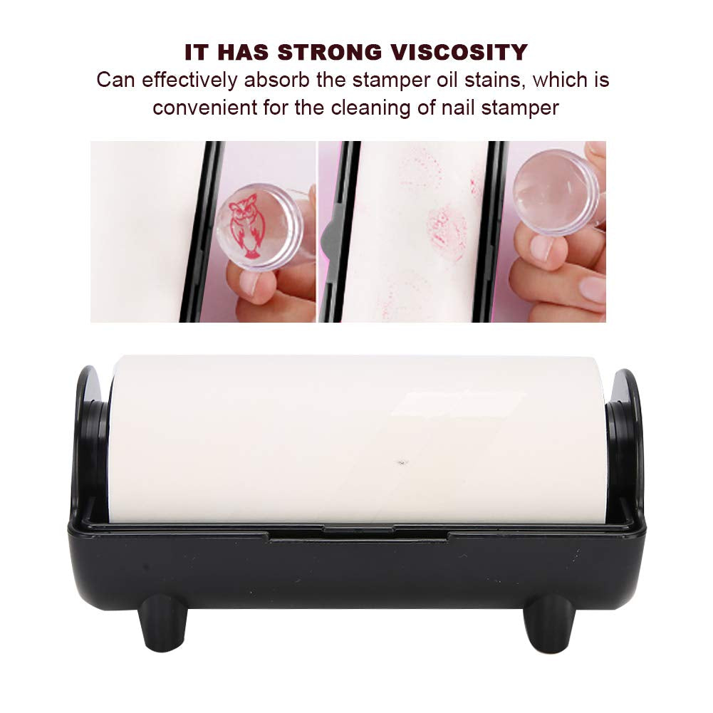 Nail Stamper Oil Absorbing Sheet Paper Nail Art Stamper Pattern Removal Tool Nail Stamping Kits DIY Manicure Tool Black Health & Beauty > Personal Care > Cosmetics > Cosmetic Tools > Nail Tools Sonew