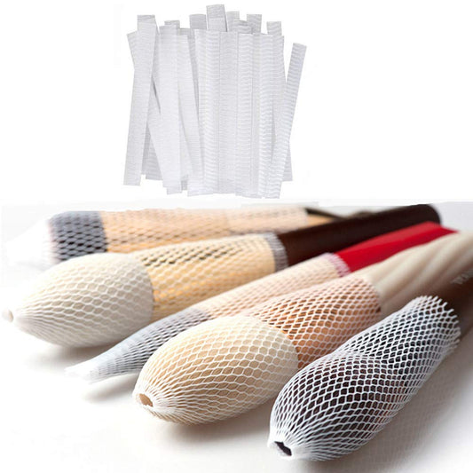 GBSTORE 100Pcs Makeup Cosmetic Beauty Brush Protector Pen Guards Make up Brushes Sheath Mesh Netting Protector Cover Makeup Tools Health & Beauty > Personal Care > Cosmetics > Cosmetic Tools > Makeup Tools GBSTORE