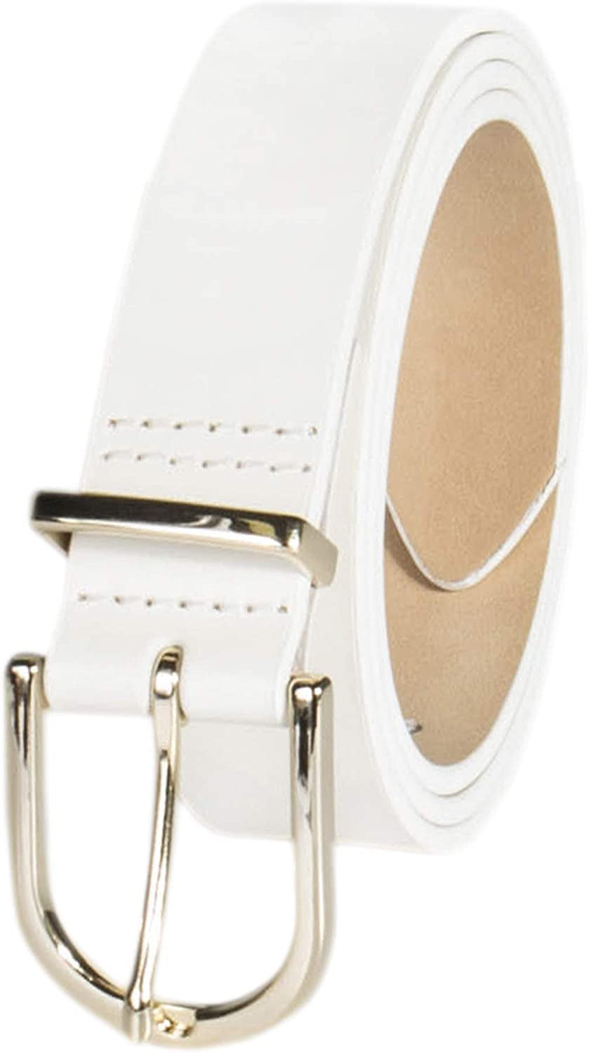 Calvin Klein Women'S Dress Casual Fashion Belts and Belt Bags Apparel & Accessories > Clothing Accessories > Belts Calvin Klein Bone Large
