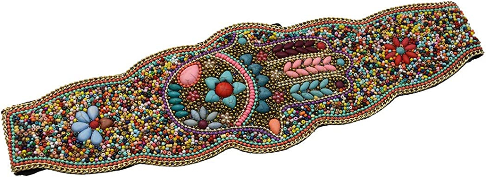 Idealway Bohemian Women Belt Ethnic Strech Beaded Adjustable Waist Belly Chain Body Jewelry Apparel & Accessories > Jewelry > Body Jewelry idealway