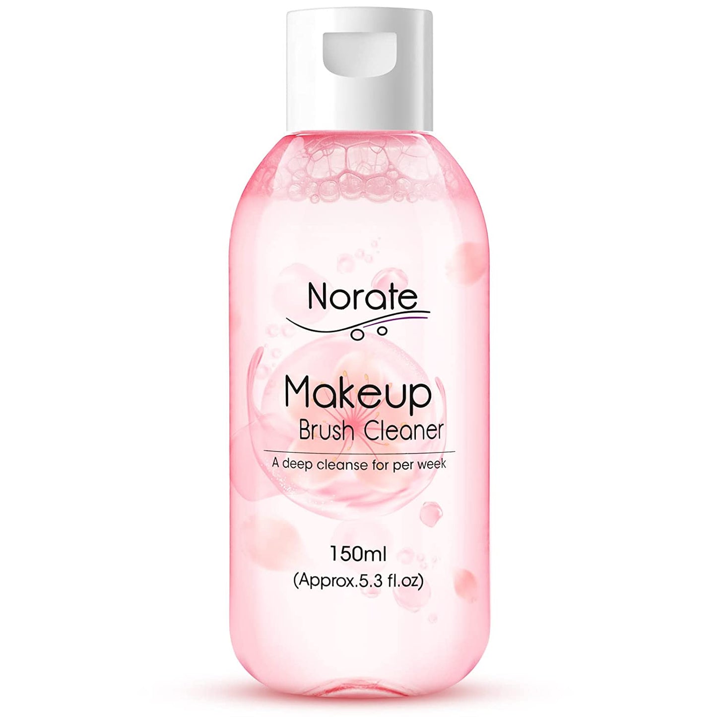 Brush Cleaning Mat, Silicone Makeup Cleaning Brush Scrubber Mat Portable Washing Tool Cosmetic Brush Cleaner with Suction Cup for Valentines Day Health & Beauty > Personal Care > Cosmetics > Cosmetic Tools > Makeup Tools Norate Cleaner-150ml