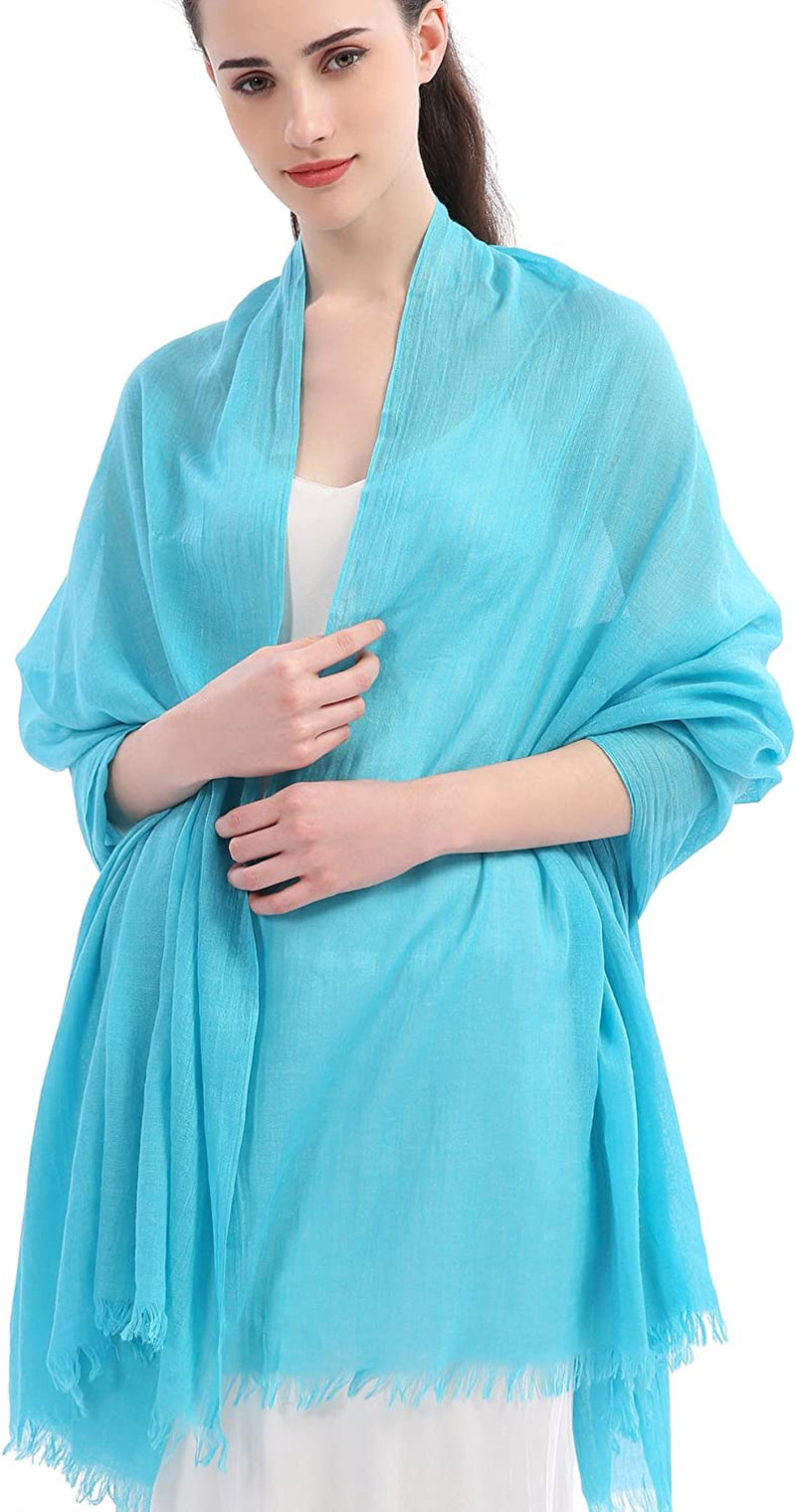 Premium Women Extreme Soft Scarf Wrap Shawl for Any Season, Super Size, Rich Color Choice Apparel & Accessories > Clothing Accessories > Scarves & Shawls kolumb