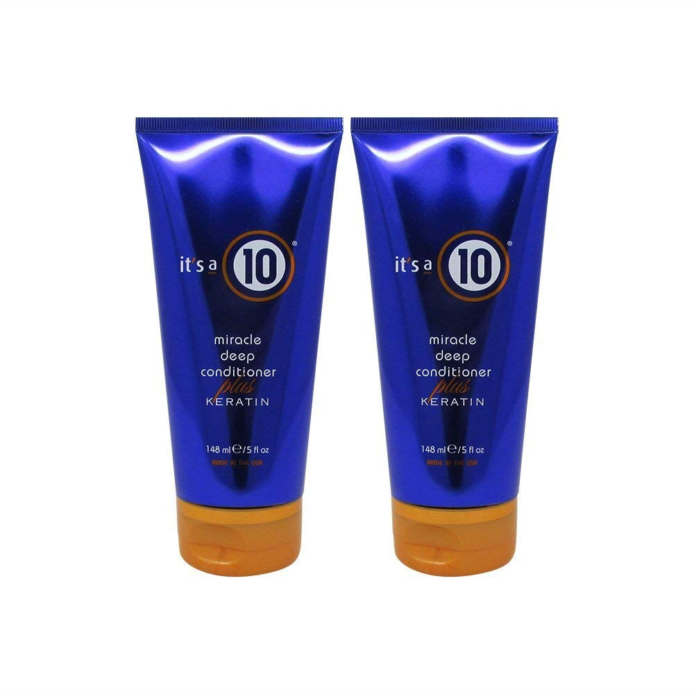 It'S a 10 Haircare Miracle Deep Conditioner plus Keratin, 5 Fl. Oz. (Pack of 2) Health & Beauty > Personal Care > Hair Care It's a 10 Haircare