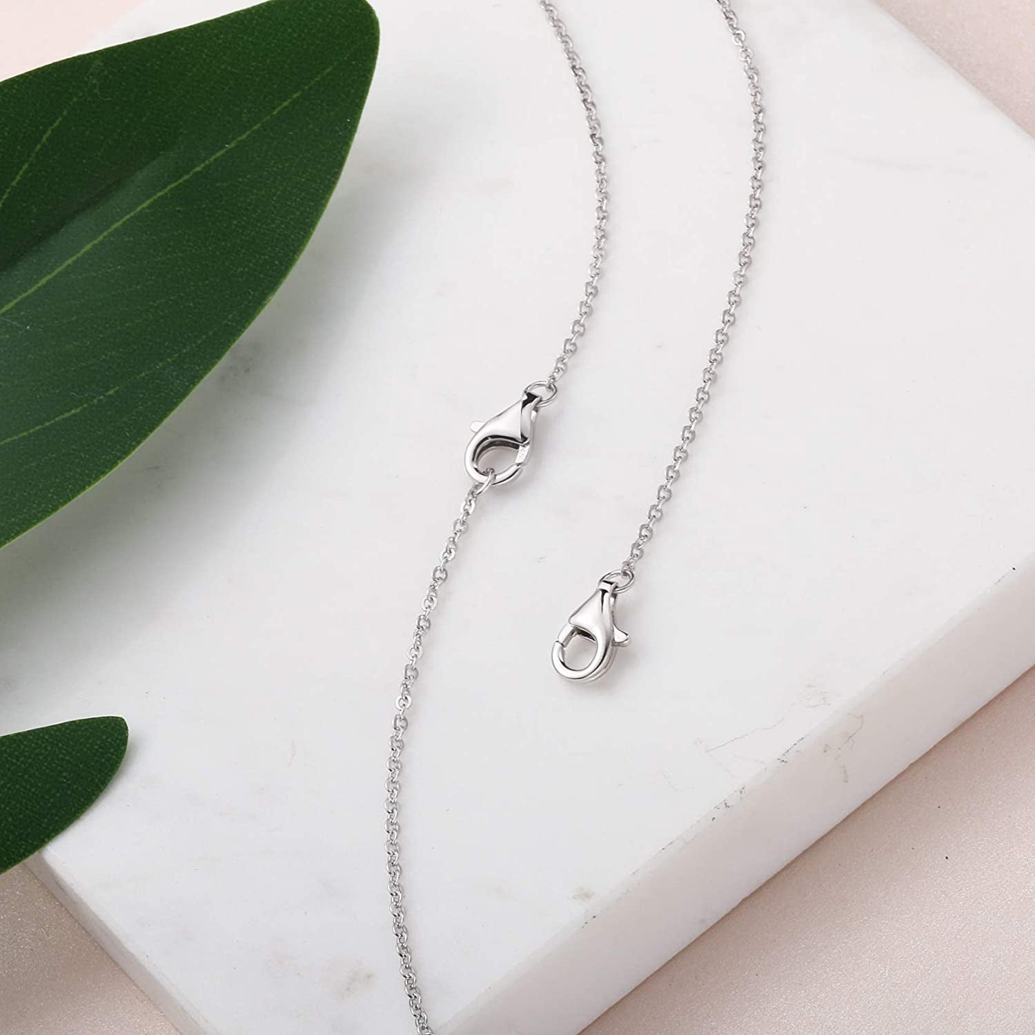 Meow Star Necklace Extender Sterling Silver Necklace Extenders Gold Chain Extenders for Necklaces Extender for Bracelet Anklet Set 2", 3", 4", and 6" Apparel & Accessories > Jewelry > Anklets Meow Star