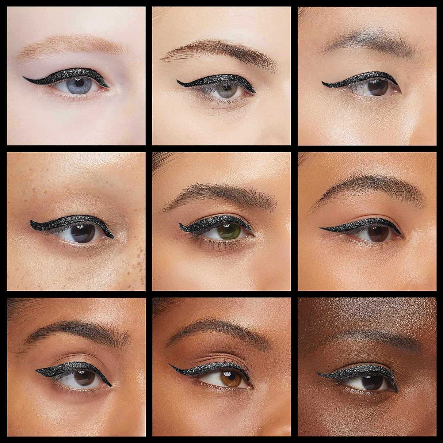 Eyeliner Stamps,7 Pcs Eyebrow Pencil Liquid Eyeliner Set,Waterproof Face Stamps with Heart/Flower/Moon/Star/Smiley Face/Triangle Seal Stamp,Long Lasting Seal Eyeliner Pen ,Eye Decoration Eye Liner Makeup Tool Black No Smudge (7PCS) Health & Beauty > Personal Care > Cosmetics > Cosmetic Tools > Makeup Tools POPMISOLER