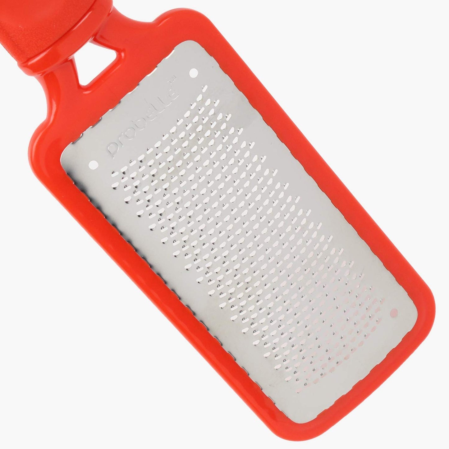 Probelle Colossal Foot Rasp Metal Foot File, Callus Remover for Pedicure Foot Spa, Stainless Steel Foot Scrubber, Dead Skin Remover, Best Foot Care Scraper, Instant Results, Removable Handle, Red Health & Beauty > Personal Care > Foot Care Probelle
