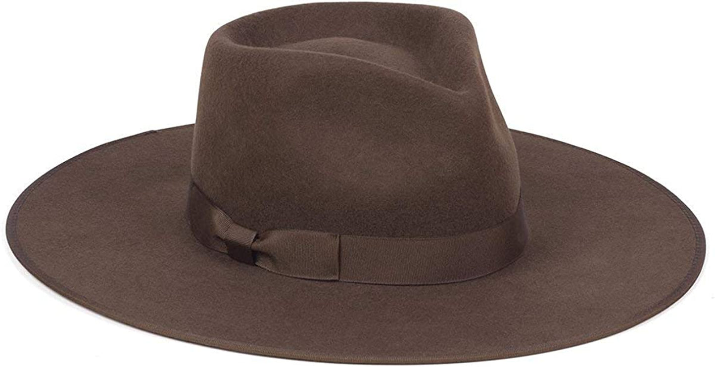 Lack of Color Women'S Rancher Fedora Hat Apparel & Accessories > Clothing Accessories > Hats Lack of Color Coco Brown Small