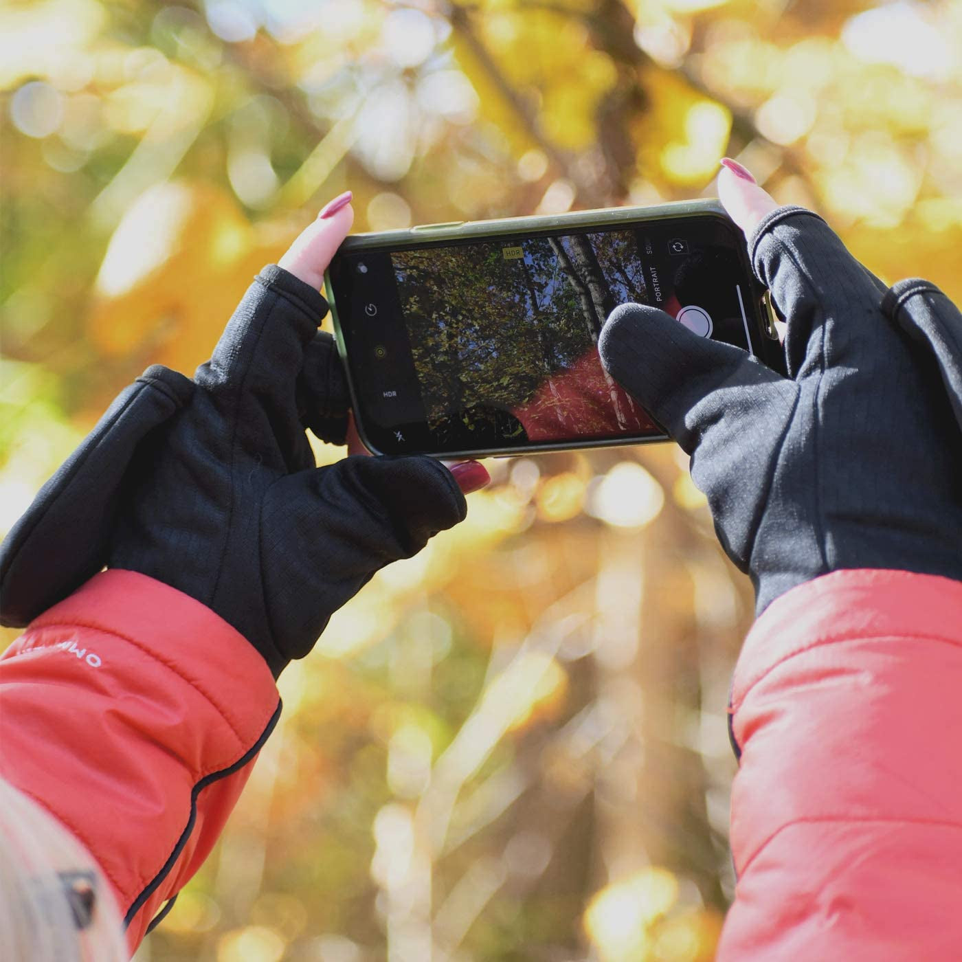 C9 Champion Women'S Everyday Flip Top Mitten and Fingerless Glove with Reflective Detail Apparel & Accessories > Clothing Accessories > Gloves & Mittens C9 Champion