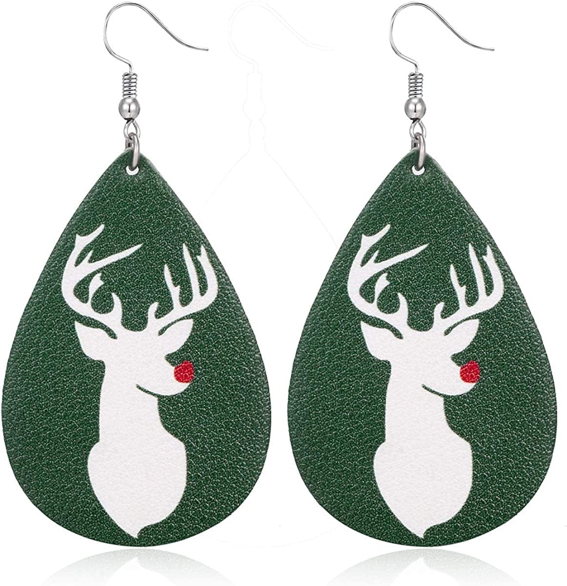 9-24 Pairs Faux Leather Earrings Set for Women Teardrop Drop Dangle Earrings Jewelry Gift …