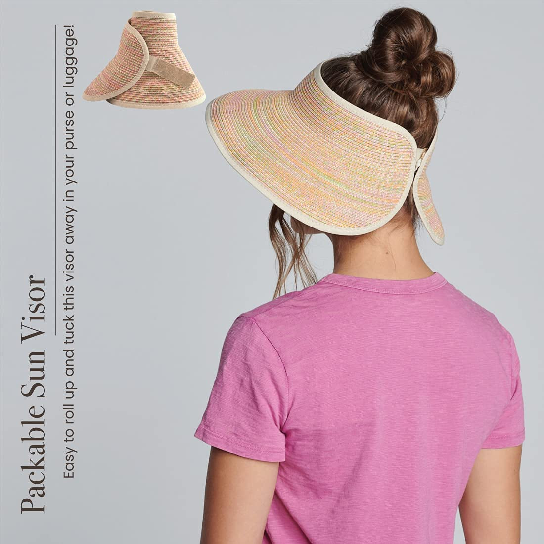 San Diego Hat Company Women'S UBV002OSXPS, Mixed Pastels, One Size Apparel & Accessories > Clothing Accessories > Hats San Diego Hat Co.