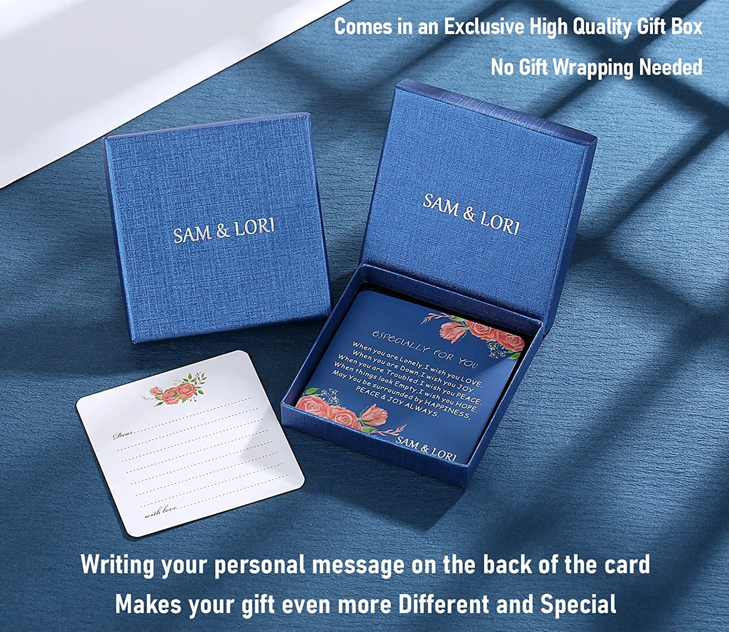 SAM & LORI 2 Pcs Anklets Set 18K Gold Plated Dainty Layered Personalized Initial Anklets Bracelets - Blue Butterfly - Sparkling CZ Evil Eye - Adjustable Summer Jewelry for Women Teen Girls Apparel & Accessories > Jewelry > Anklets SAM & LORI