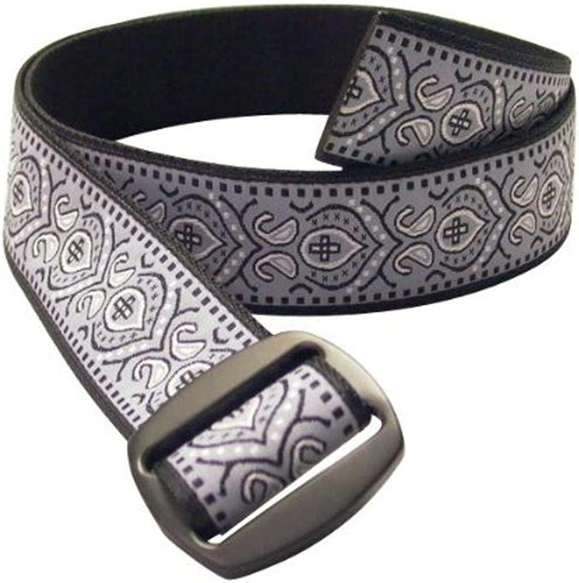 Bison Designs Women'S Manzo Belt with Anodized Aluminum Buckle Apparel & Accessories > Clothing Accessories > Belts Bison Designs LLC Paisley Small/34-Inch