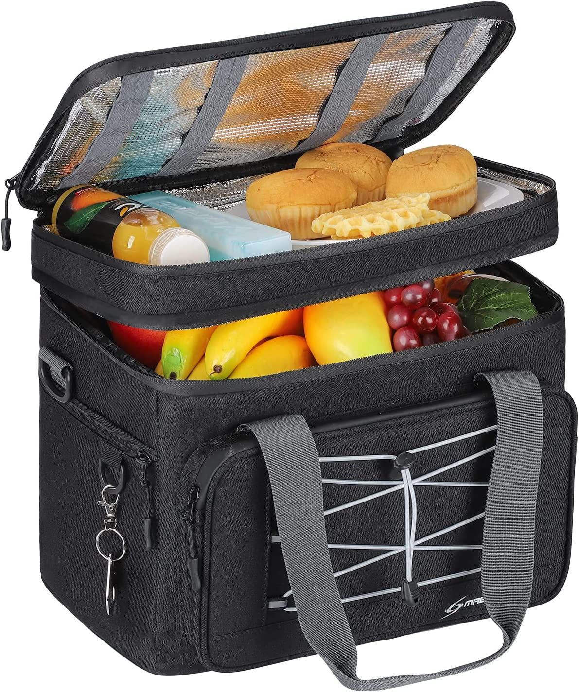 Maelstrom Soft Cooler Bag,Collapsible Soft Sided Cooler,30/60/75 Cans Beach Cooler,Ice Chest,Large Leakproof Camping Cooler,Portable Travel Cooler for Grocery Shopping,Camping,Kayaking,Road Trips Apparel & Accessories > Jewelry > Anklets Maelstrom
