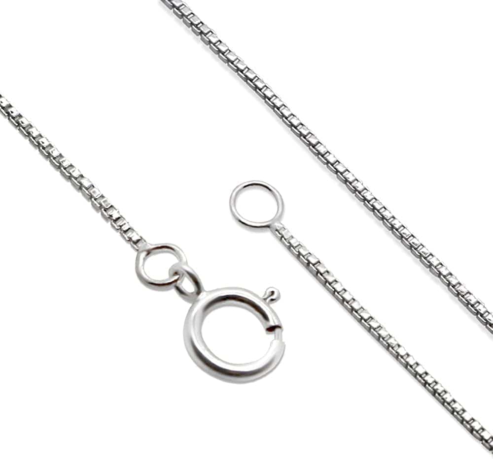 925 Sterling Silver Celtic Crescent Moon Raven Pendant Necklace, 18"