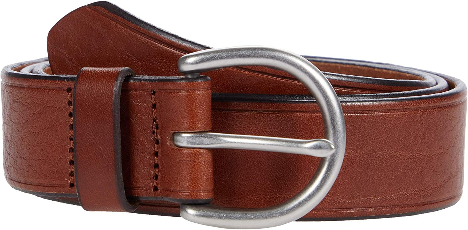 Madewell Women'S Medium Perfect Leather Belt Apparel & Accessories > Clothing Accessories > Belts Madewell Pecan/Silver Small