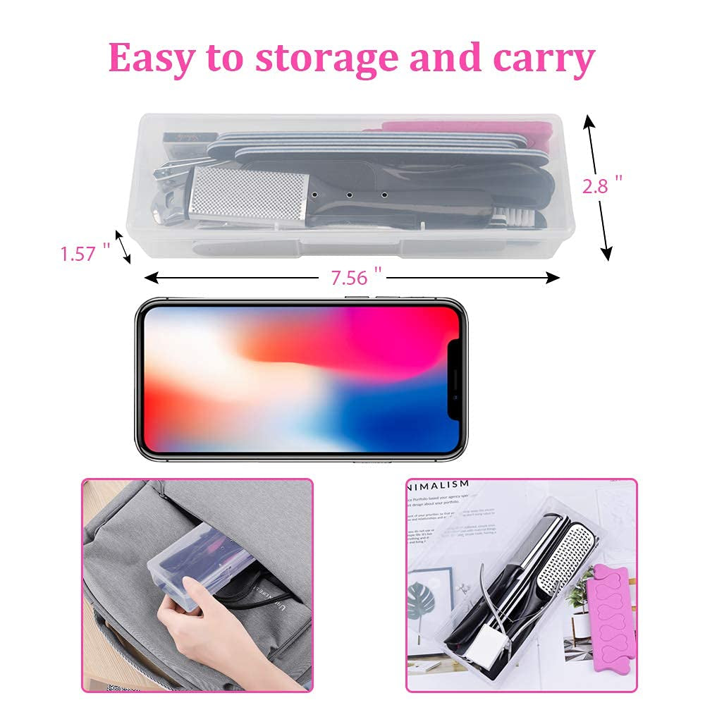 Professional Pedicure Kit 15 Pcs,Vnina Pedicure Tools Set,Nail Tools Supplies Set, Foot Scrub Deadskin Callus Remover, Stainless Steel Foot File Pedicure Supplies for Men Women Care Health & Beauty > Personal Care > Foot Care Vnina