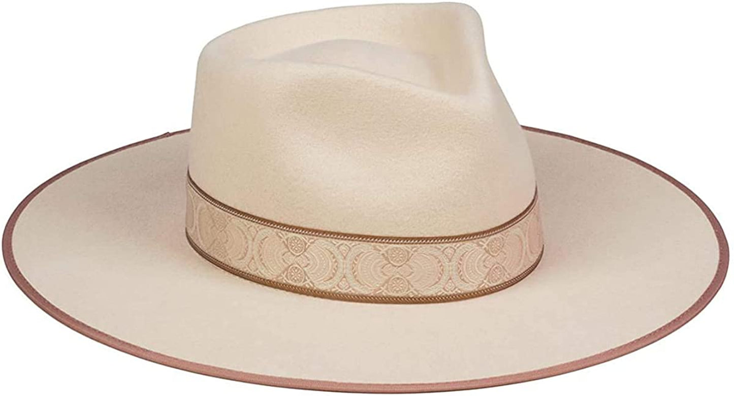 Lack of Color Women'S Rancher Fedora Hat Apparel & Accessories > Clothing Accessories > Hats Lack of Color Ivory Special Small